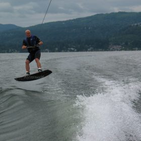 Wake Boarding in Gos